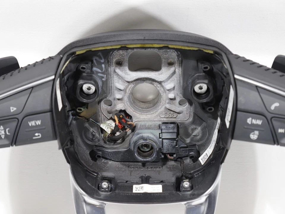 Volante Audi Q7 4M Prestige 2017-2019 - térmico - cuero negro OEM Foto 4 de 4