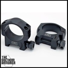 30mm Low Profile Scope Ring Set   TSA  Tactical Mounts for Picatinny/Weaver