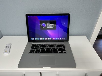 Apple MacBook Pro 2009, 15 Zoll, 8 GB RAM, NVIDIA GeForce, Notebook/Laptop