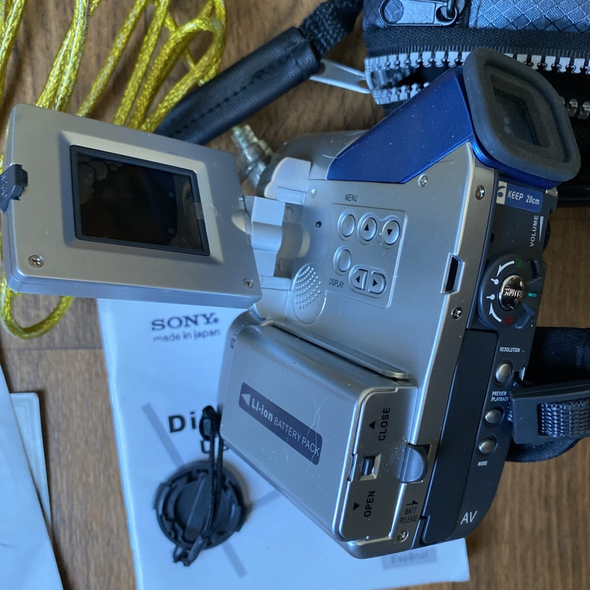 Sony DV1000 Video Camcorder 4.1MP USB Memory Card Parts | eBay