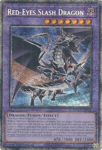Red-Eyes Slash Dragon (MP25-EN031) - Starlight Rare - 1st Edition