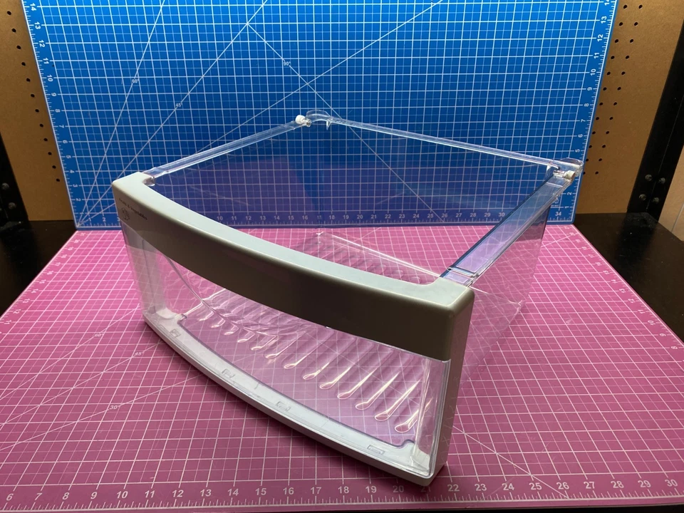 Cajón para refrigerador GE P# WR32X10574 WR32X10343 WR71X38328 Foto 2 de 4