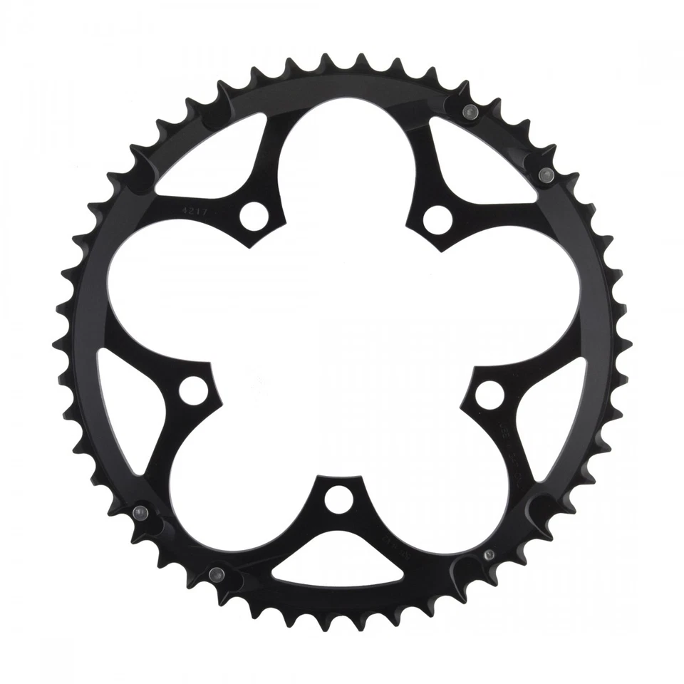 Plato SRAM Force/Rival/Apex 50t 10 velocidades 110 mm aluminio negro uso con 34T Foto 2 de 2