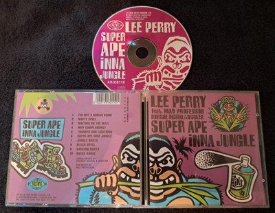 LEE SCRATCH PERRY Super Ape inna Jungle cd 1995 Mad Professor Douggie Digital