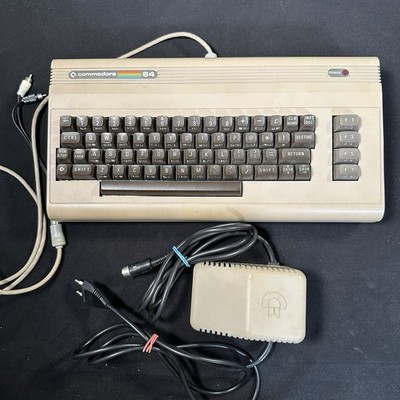 Commodore 64 C64 Computer inkl Netzteil Heimcomputer RETRO Vintage - Bitte Lesen