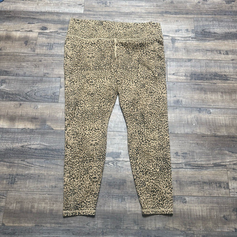 Fabletics Powerhold Define Leopard Print High Wai… - image 1