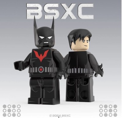 Custom Minifigure Brick Crosscheck BATMAN BEYOND animated