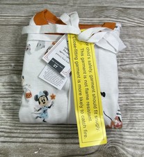 NEW Pottery Barn Mickey  Friends Halloween Organic Cotton Tight Fight Pajama 2T