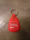 Coca-Cola Vintage Key Ring Plastic Keychain