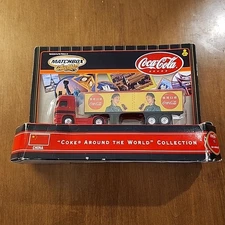 Matchbox Collectibles Coca Cola Semi Truck 1:64 Coke Around The World China