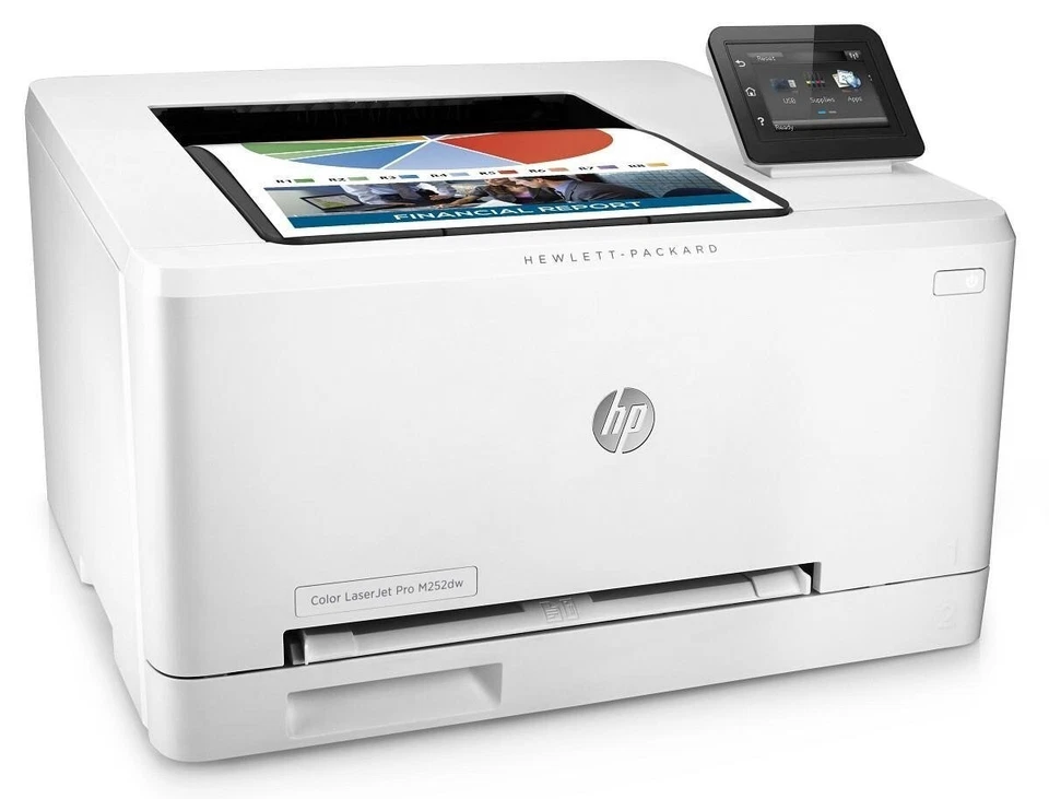 HP Colour LaserJet M252dw A4 Duplex Wireless Printer - With Toners / 22600 Pages - Image 4 of 4