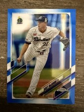 2021 Topps Chrome NPB Nippon Professional Baseball - Scott McGough #17 Blue...