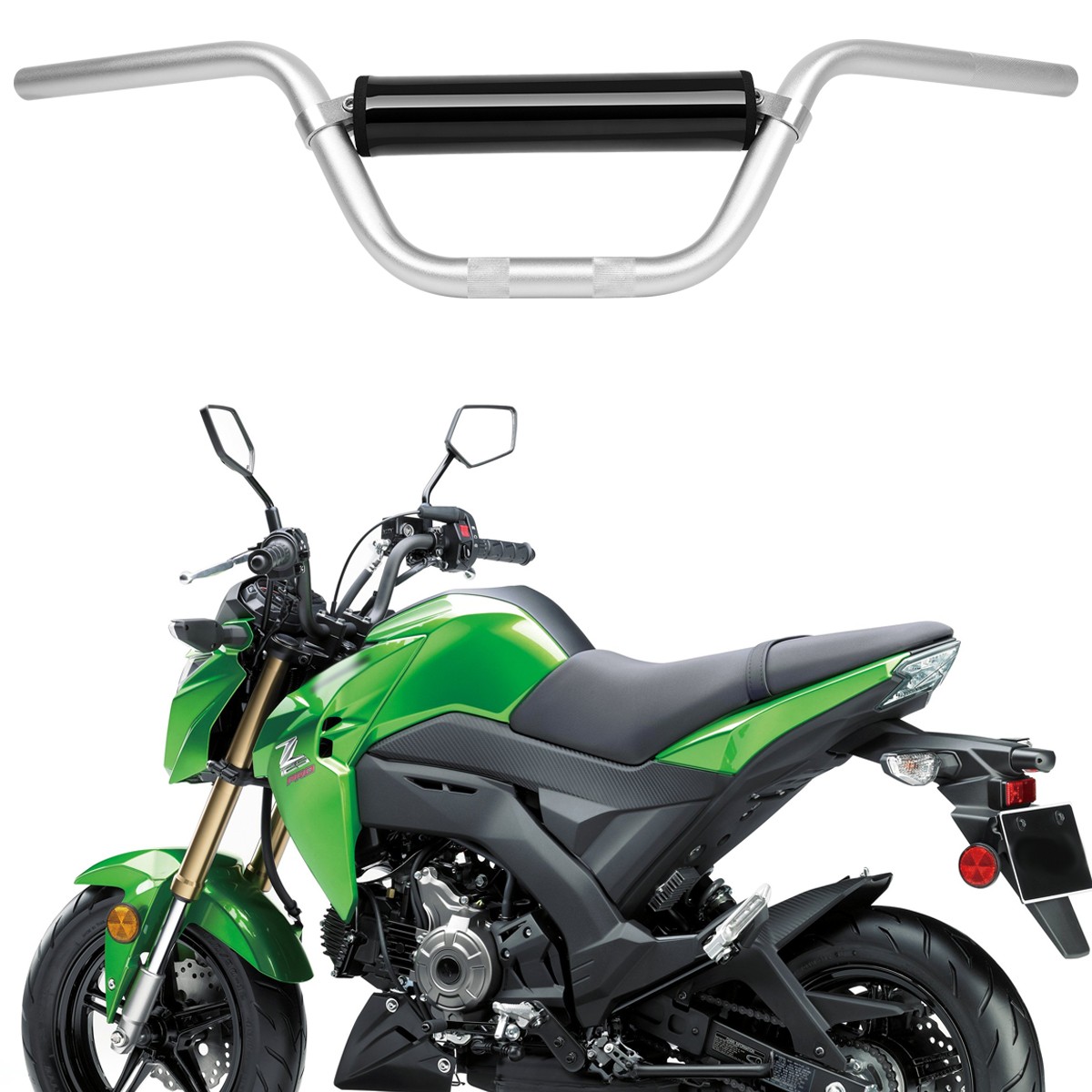 For Kawasaki Z125 PRO Z250 Z400 Motorcycle 7/8'' 22mm Handlebar