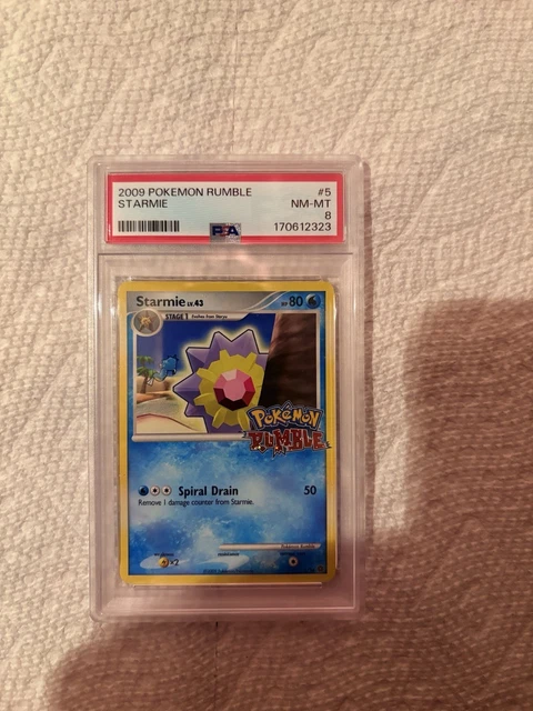The Pokémon Company Starmie #5 Rumble Promo Regular EN PSA 8