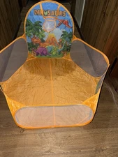 Dinosaur Ball Pit With Basketball Hoop