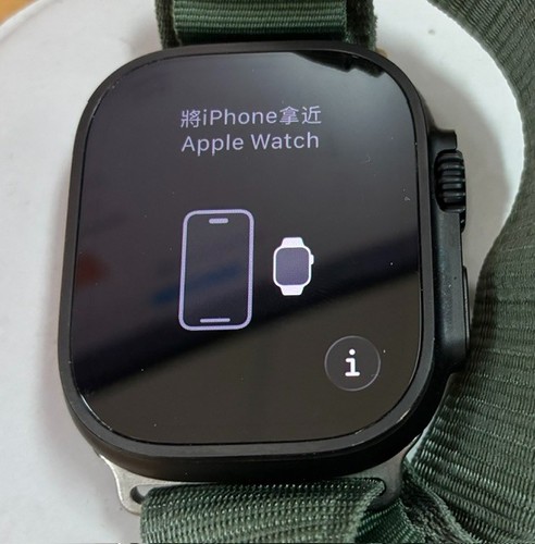 Apple Watch Ultra 2 [49mm -Black]**FOR PARTS/iC10ud 10ck3d!!**
