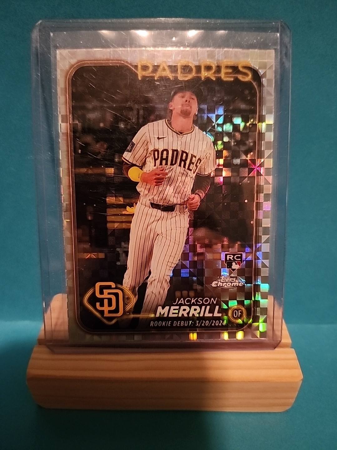 2024 Topps Chrome Update Series - Rookie Debut Jackson Merrill #USC57 X-Fractor