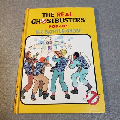Real Ghostbusters Pop-Up The Bathtub Ghost 1987 First Pop-Up Book Simon Schuster