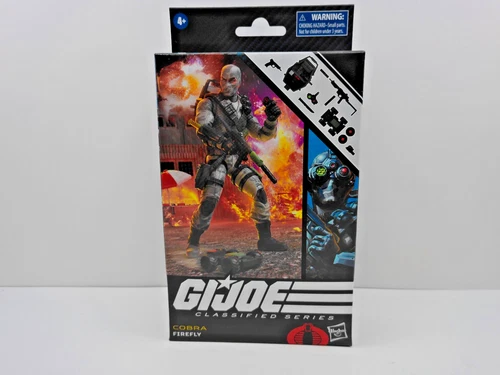 HASBRO G.I. JOE CLASSIFIED 6" ACTION FIGURE #84 FIREFLY NEW MISB
