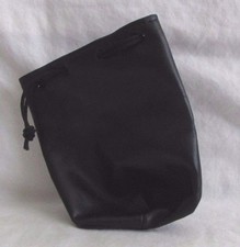 small Lens 2.5X2.5X4" Case/Storage Bag: H10757 Black Bag Pouch Drawstring