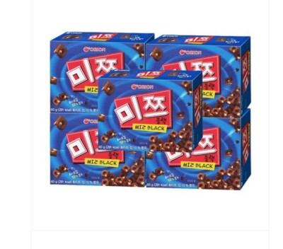 Korea Snack Orion Miz Black 60g x 5ea Set | eBay