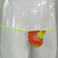 K345 P perizoma uomo sexy perizoma regolabile marsupio stampato ragno fragola ecc.