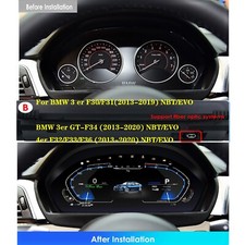 For Bmw F30 F34 F36 2013-2020 12.3 Digital Lcd Cluster Instrument Speedometer