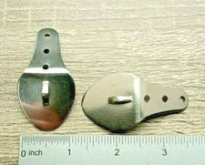 Metal dive lips for fishing lures.2 1/4"x 1 1/8" crankbait/trolling 5-pack BL3