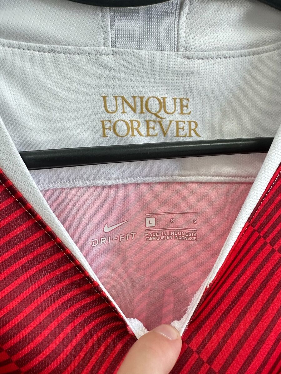 As Monaco 2018-2019 Home Football Jersey Nike Shirt size L As Monaco 2018-2019 Home Football Jersey Nike Shirt size L