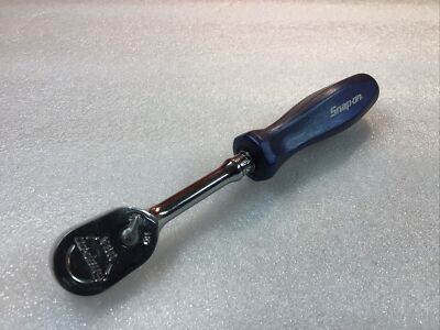 Snap On THLD72 -Blue, 6-1/2”, Hard Handle, 1/4”Dr., Fine Tooth