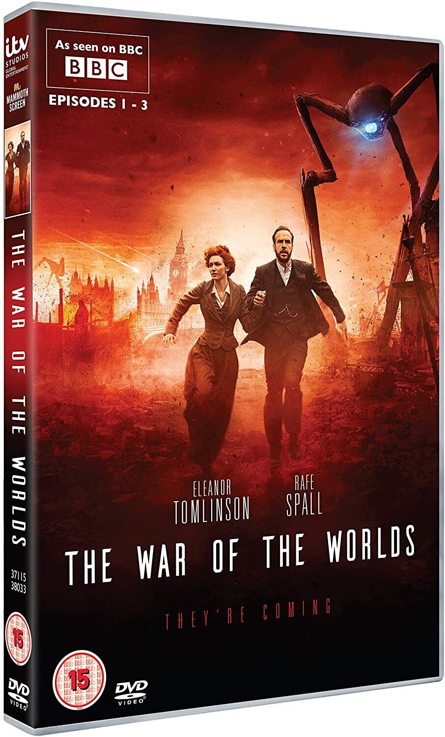 Zuigeling Junior Paleis WAR OF THE WORLDS (2019): BBC TV UK 3 Part MiniSeries - NEW Eu Rg2 DVD not  US | eBay