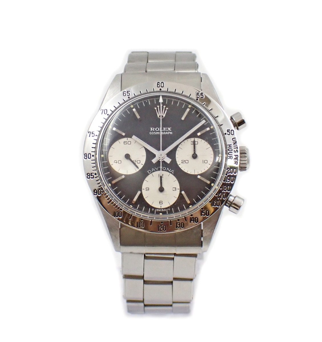 Vintage Rolex Paul Newman Daytona 6239 Stainless Steel Men's Watch 1967