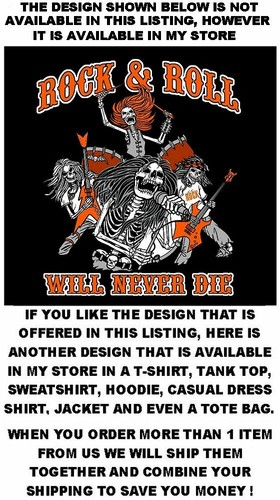 ROCK ROLL SKELETON GUITAR PLAYER BLUES GRAVEYARD WALKING DEAD SKULL T-SHIRT A11 - Picture 3 of 12