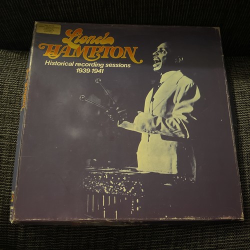 3 LP-Box Lionel Hampton HISTORICAL RECORDING SESSIONS 1939-1941 VOL. 2 (B70)