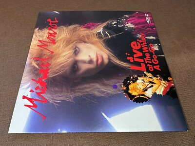 【希少】マイケルウィルキンソン アクリル彫刻 MICHAEL MONROE At the Whisky JAPAN Laser Disc LD PDV-4005 LD