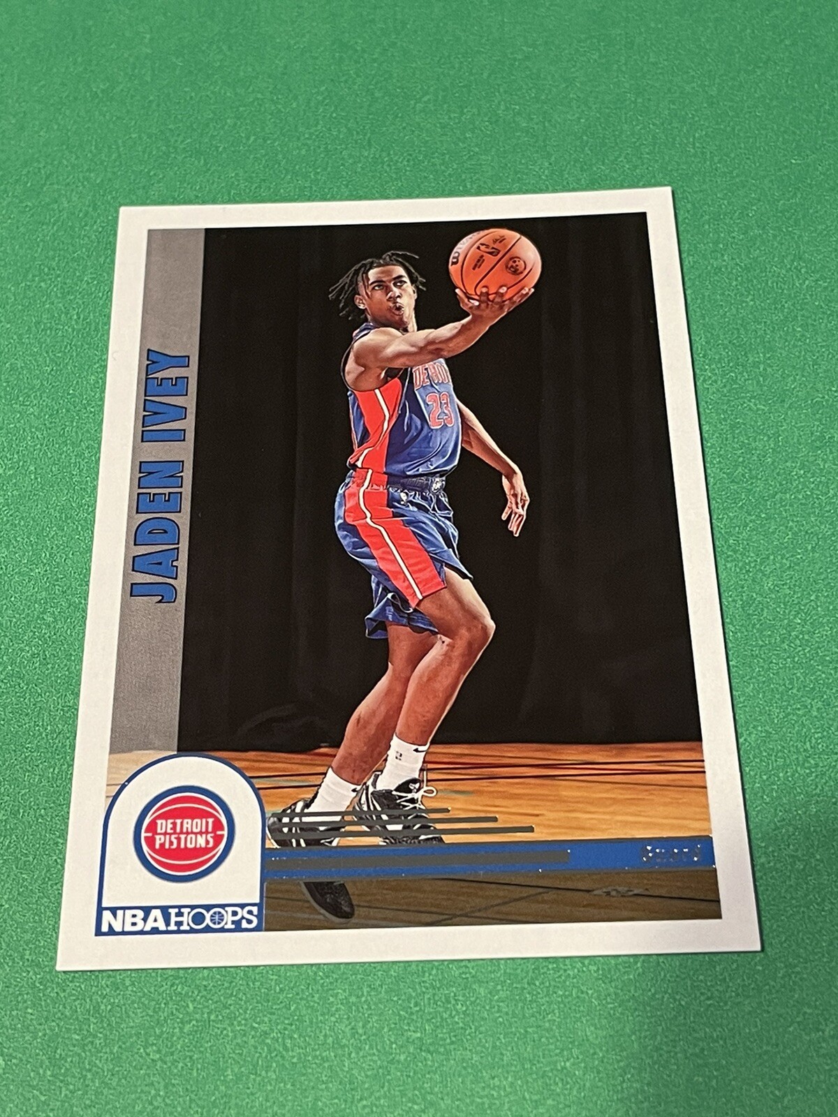 2022-23 Panini NBA Hoops #285 Jaden Ivey Tribute RC Detroit Pistons