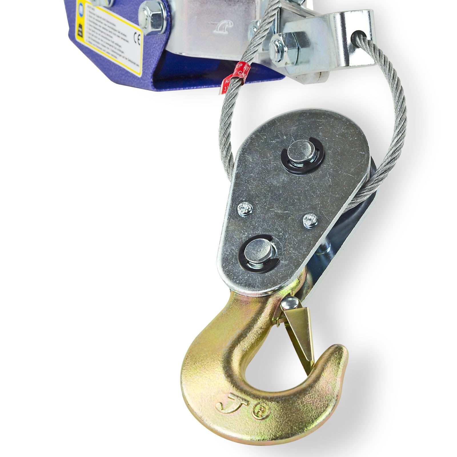 Handseilwinde 3000Lbs/1360kg - Manuelle Winde Mit 8m Stahlseil