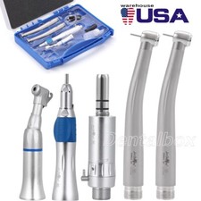 Dental Pana Max High and Low Speed Handpiece Kit Push Button 2Holes