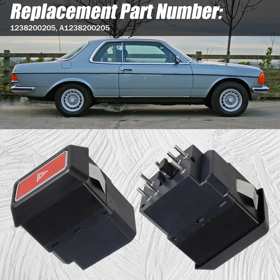 NEW Hazard Flasher Warning Relay For Mercedes 450SL 380SL 240D 300CD 1238200205 - Image 2 of 4