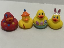 Adorable Rinco rubber ducks.. lot of 3 Plus One Non Rinco 