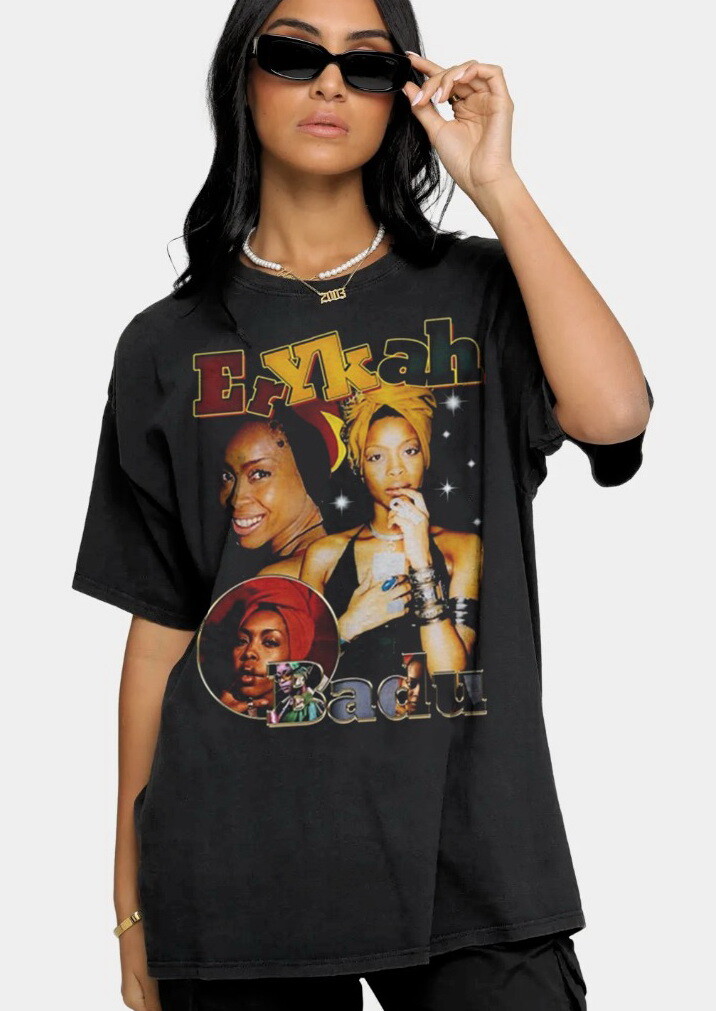 Vintage Style Erykah Badu T-Shirt | eBay