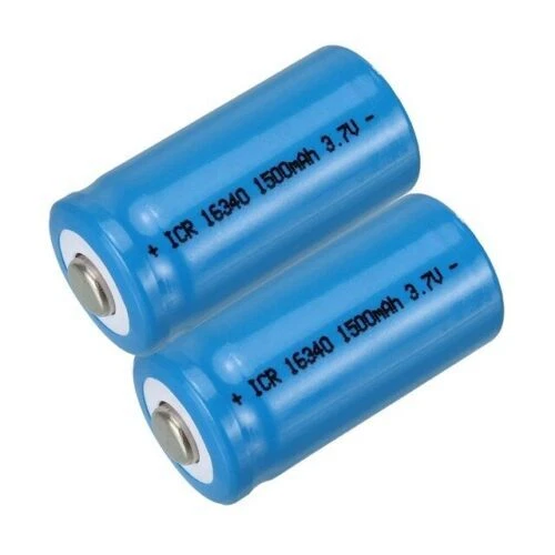 700mah 16340 Rechargeable Li Ion Battery, 60 OFF