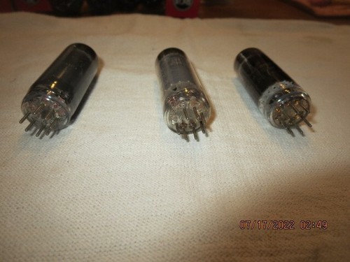 Two Used Working 6AQ5A / 6HG5 TV Radio Tubes Tested Great NO Box - Picture 6 of 7