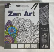 Zen Art, Watercolor Painting Kit The Art of Relaxation SPICEBOX Artschool