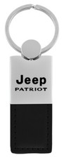 Jeep Patriot Leather Key Ring Black