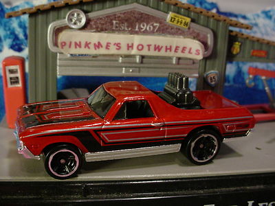 2016 Hot Wheels '68 EL CAMINO Burnt Red Chevy; mc5 Multi Pack Exclusive LOOSE
