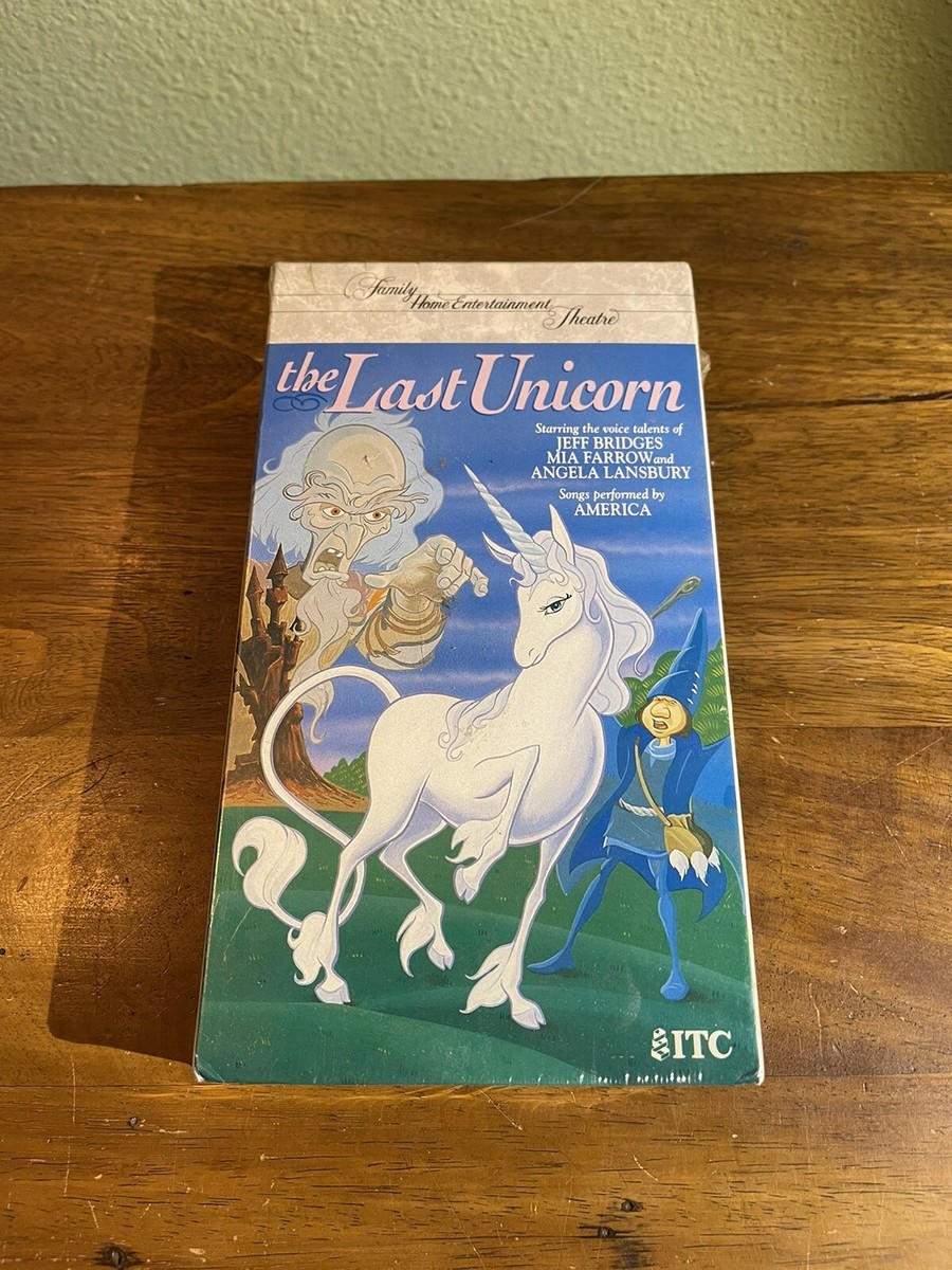 Home Entertainment The Last Unicorn (VHS, 1994) ITC Bridges