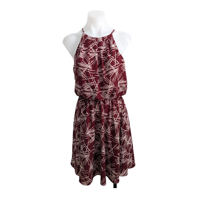 mini dress spaghetti strap Spaghetti Strap Cowl Neck Solid Mini Dress