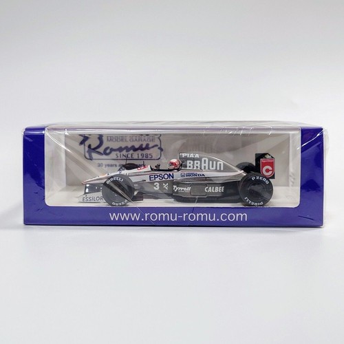 Spark 1/43 Tyrrell 020 Honda Satoru Nakajima 1991 ROMU015 Model Garage Rom Speci - Picture 2 of 8
