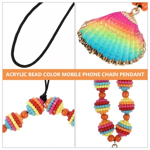 2 Pcs Mobile Phone Chain Pendant Hand Wrist Strap Camera Hanging Lanyard - Zdjęcie 9 z 12